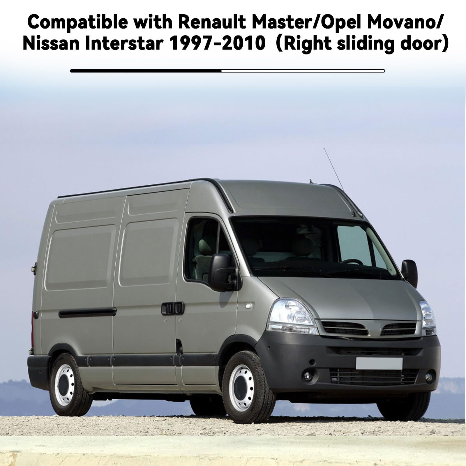 Ensemble De 4 Cylindres De Porte De Serrure 7701470952 Pour Renault Master Pour Opel Movano Pour Nissan 1998 2009 Gauche Droite Verrouille De Porte