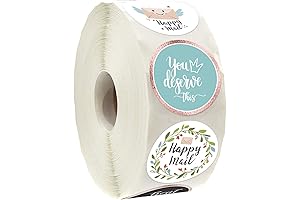 Thankful Thank You Stickers Small Business Labels 6 Chic Designs