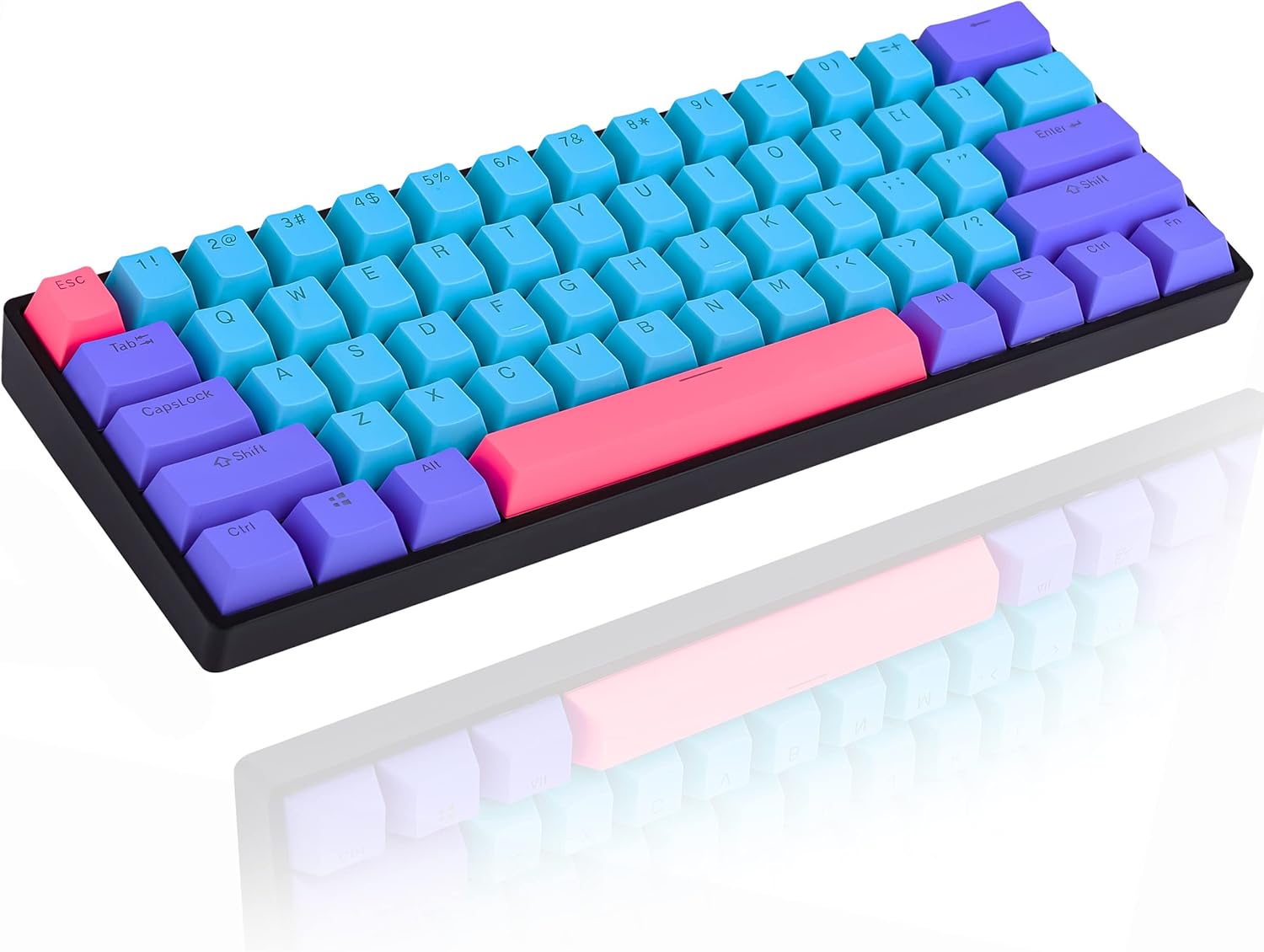 Buy surmen GT61 60 Mechanical Gaming Keyboard 60 Percent RGB Backlit