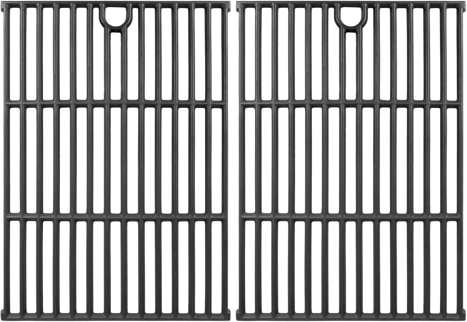 Grill Grates for Nexgrill 4-Burner 720-0925P 720-0925 720-0925S 720-0340 720-1012, for Charbroil 463351021 463350521 463261306, for Thermos 461252605, Cast Iron Grates Replacement Parts