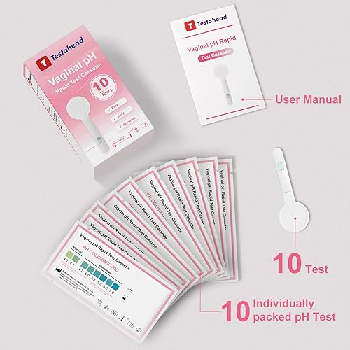 Miniatura 8 de Specialized - Palillos de prueba de equilibrio de pH vaginal femenino, 10 piezas, kit de detección de infecciones por levaduras, prueba BV, diseñado