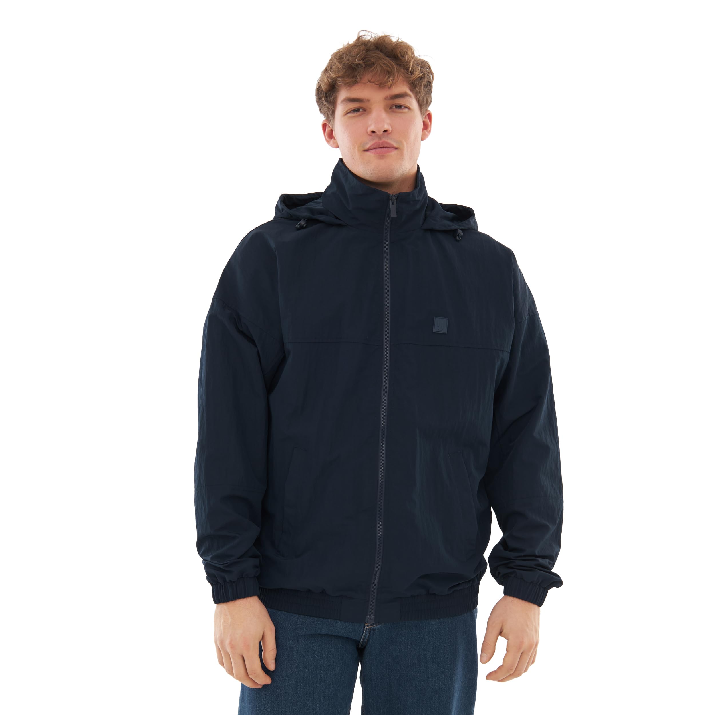 Johnny Urban Jacke Herren & Damen - Lennon - Leichte Sommerjacke mit Kapuze - Unisex Übergangsjacke - Schlichte Track Jacket