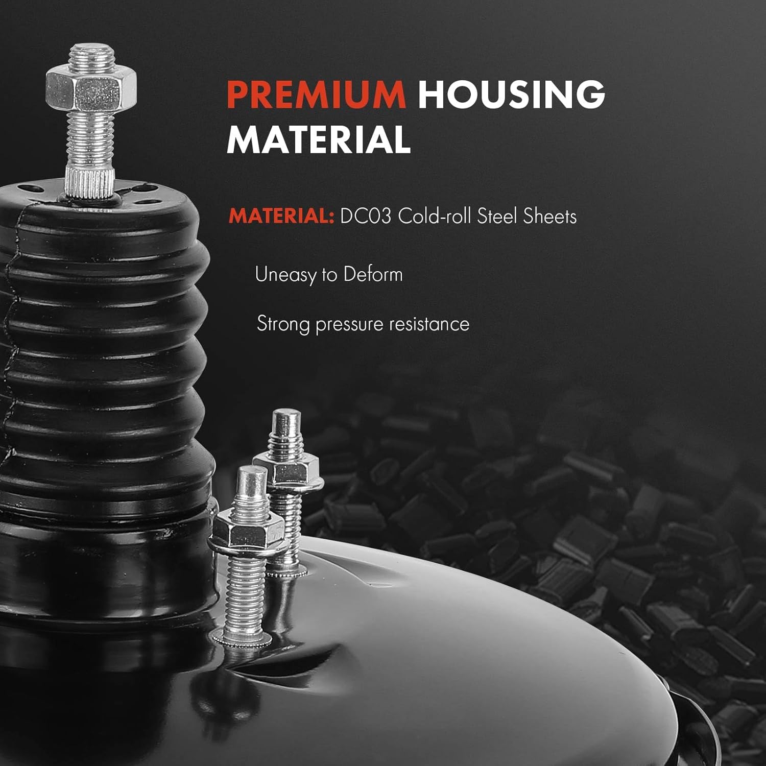 A-Premium Vacuum Power Brake Booster Compatible with Toyota RAV4 2006-2012, Corolla 2009-2019, Matrix 2009-2014 & Scion xB 2008-2015, TC 2011-2016, 1.8L 2.4L 2.5L 3.5L, Petrol