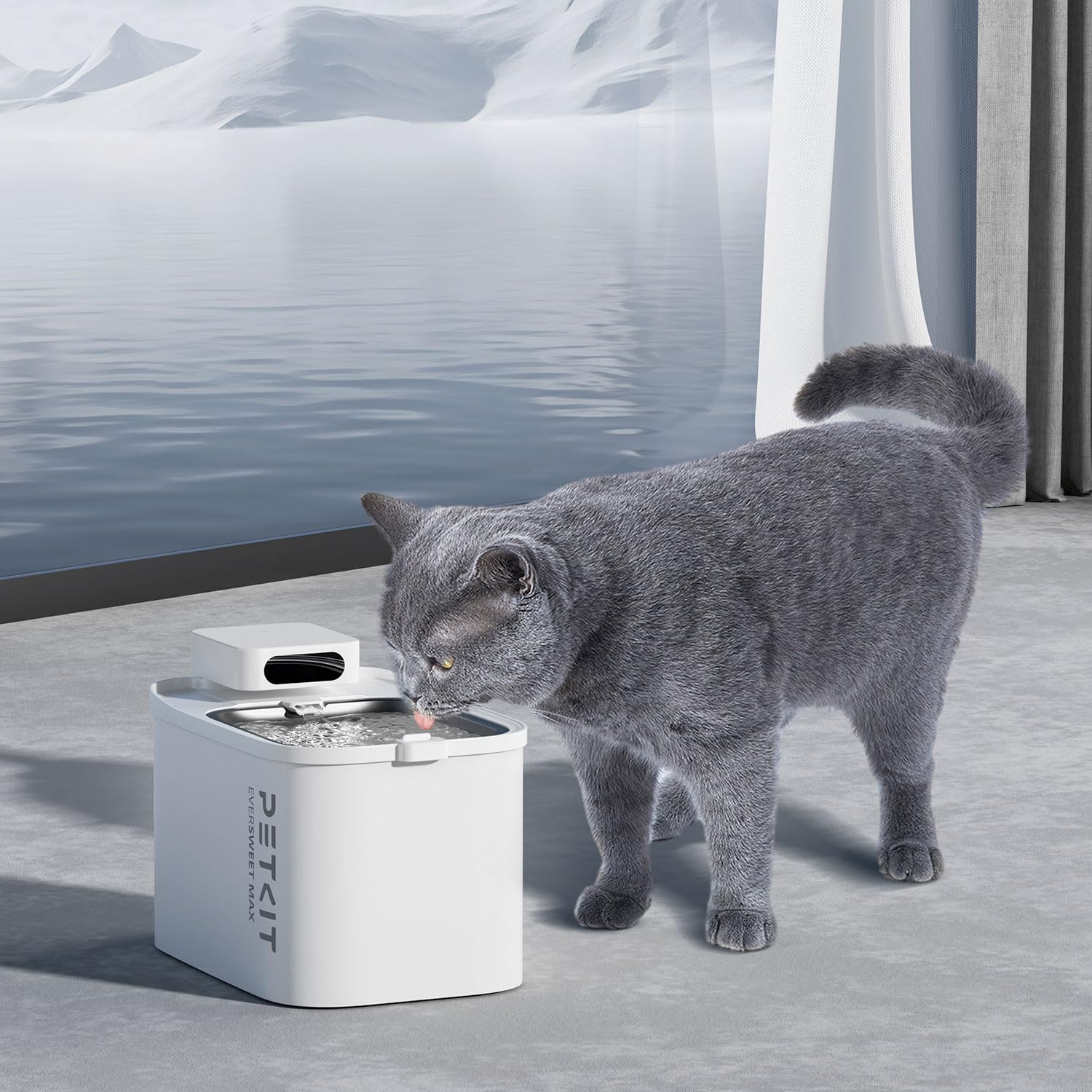PETKIT Eversweet Max コードレス給水器　給水機 Amazon | [neikonu store-petkit]ペット用スマート給水器 P4115 エバー