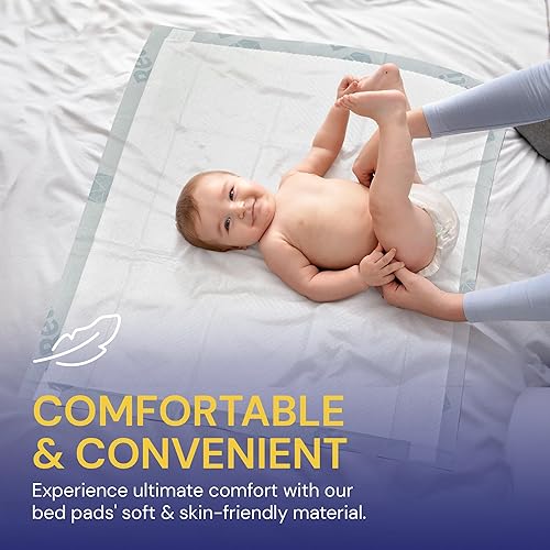 Miniatura 6 de Reli. Almohadillas de cama desechables (paquete de 35) | 30 x 36 pulgadas | Almohadillas de cama XL desechables para adultos con adhesivos