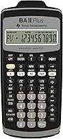 Vista 2 de Texas Instruments BA II Plus Financial Calculator, Black Medium