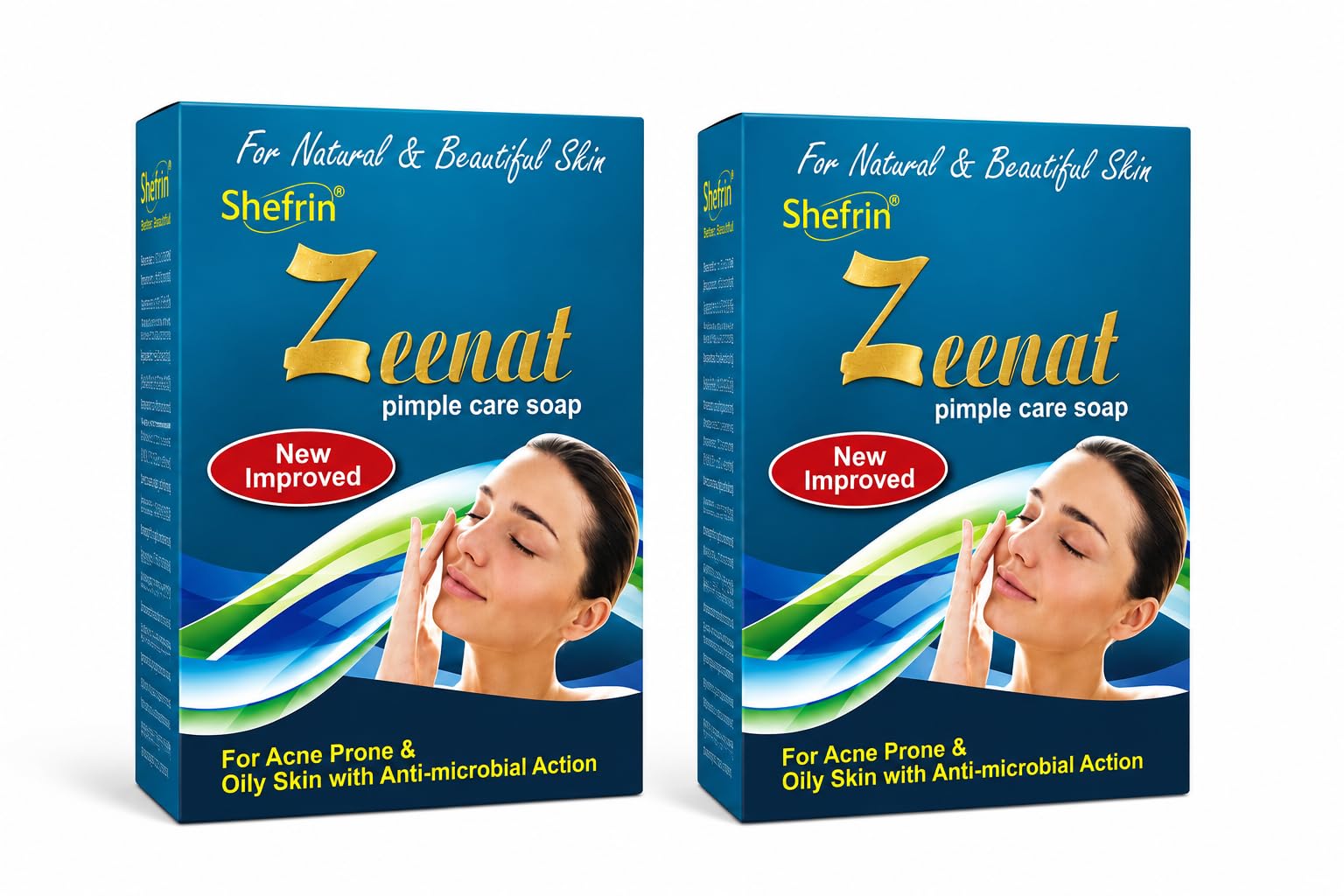 Zeenat Pimple Care Soap (Pack of 2) | Acne Soap for Oily Skin | Tea Tree Oil, Aloe Vera & Glycerin | Anti-Bacterial Deep Cleansing Soap for Men & Women-image-38