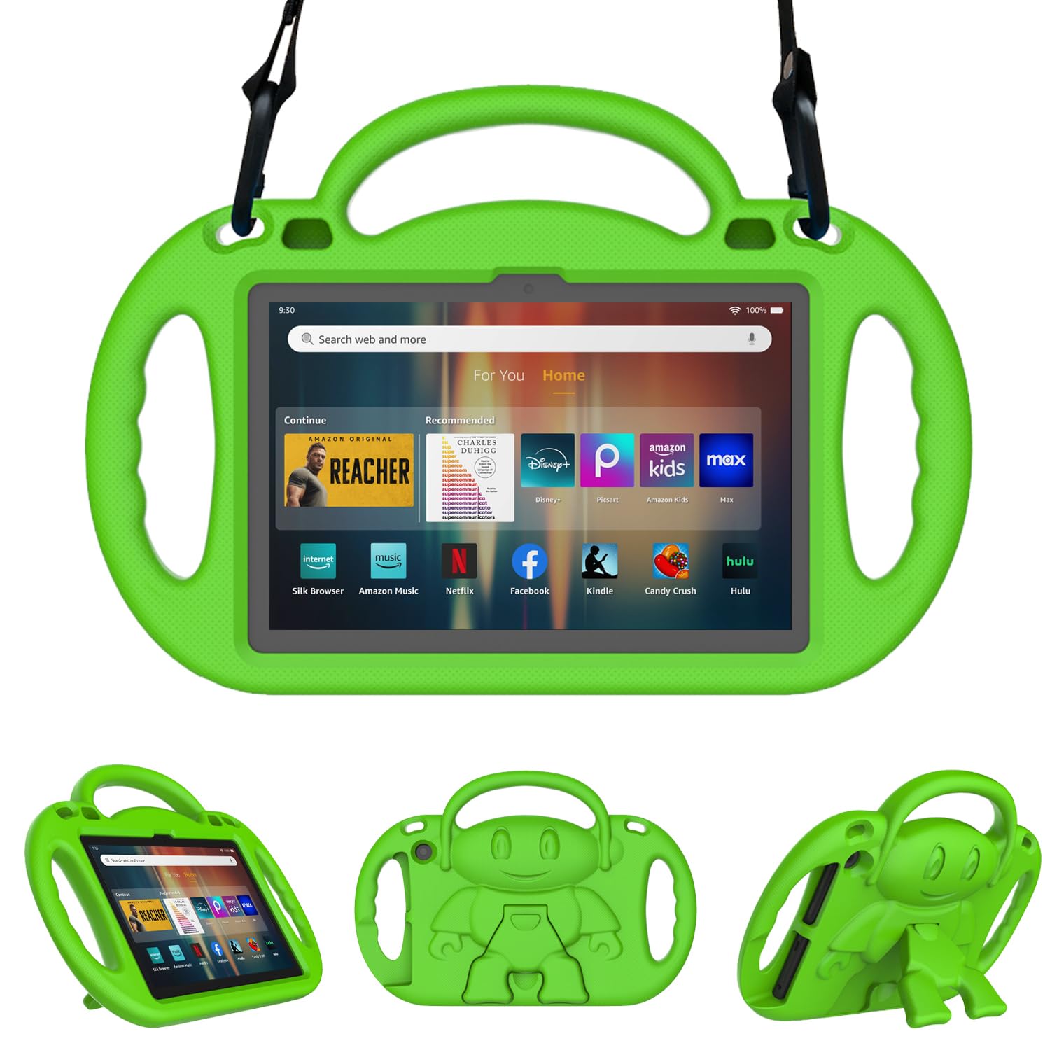 Étui tablette 8 pouces compatible Xiaomi housse antichoc béquille