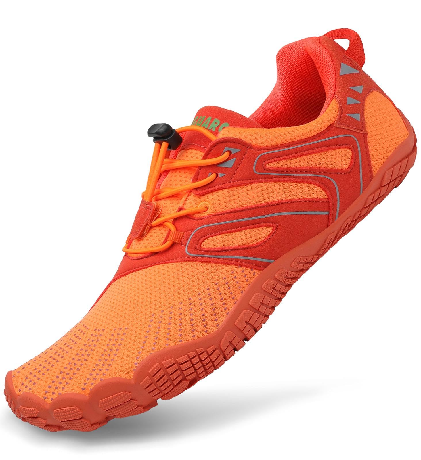 Barefoot-Schuhe für Damen und Herren, zum Trainieren, für Wanderungen auf felsigem Gelände, für zu Hause und im Freien, atmungsaktiv, mit breiter Zehenkappe und flacher Sohle, schwarz (nero fumoso