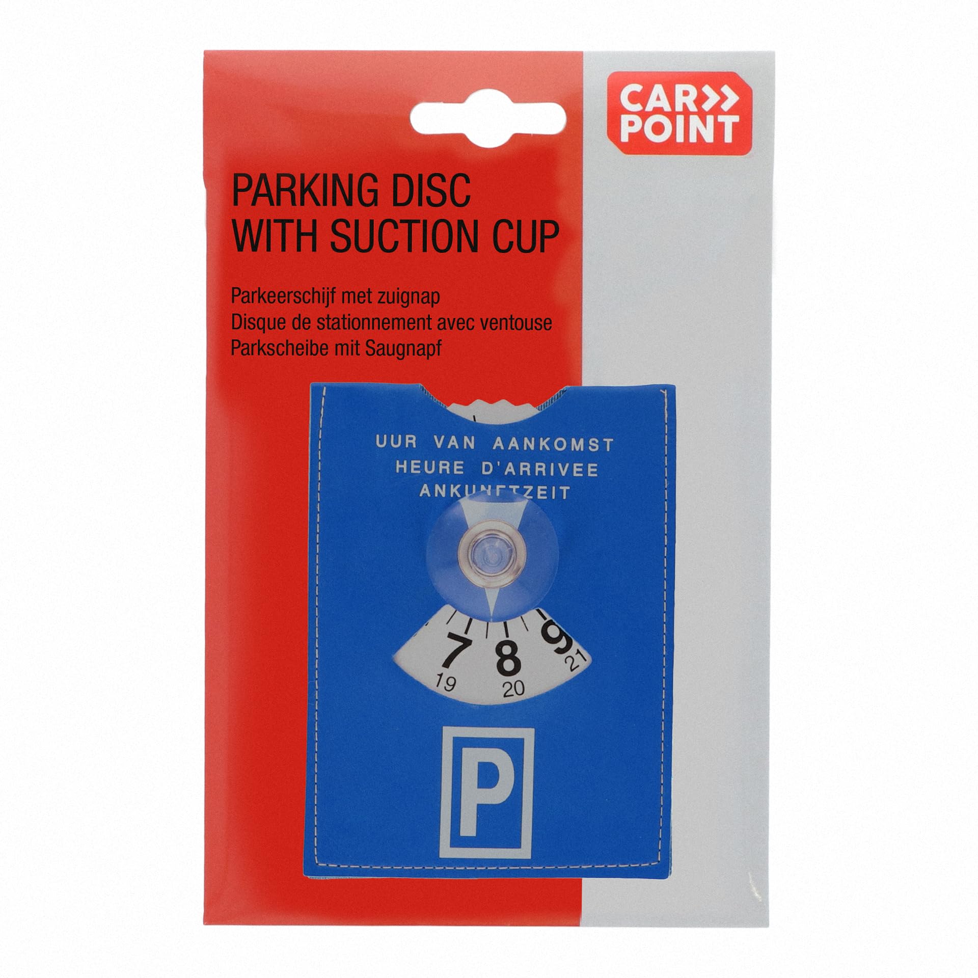 Carpoint 2315406 Disco Horario de Estacionamiento con Ventosa