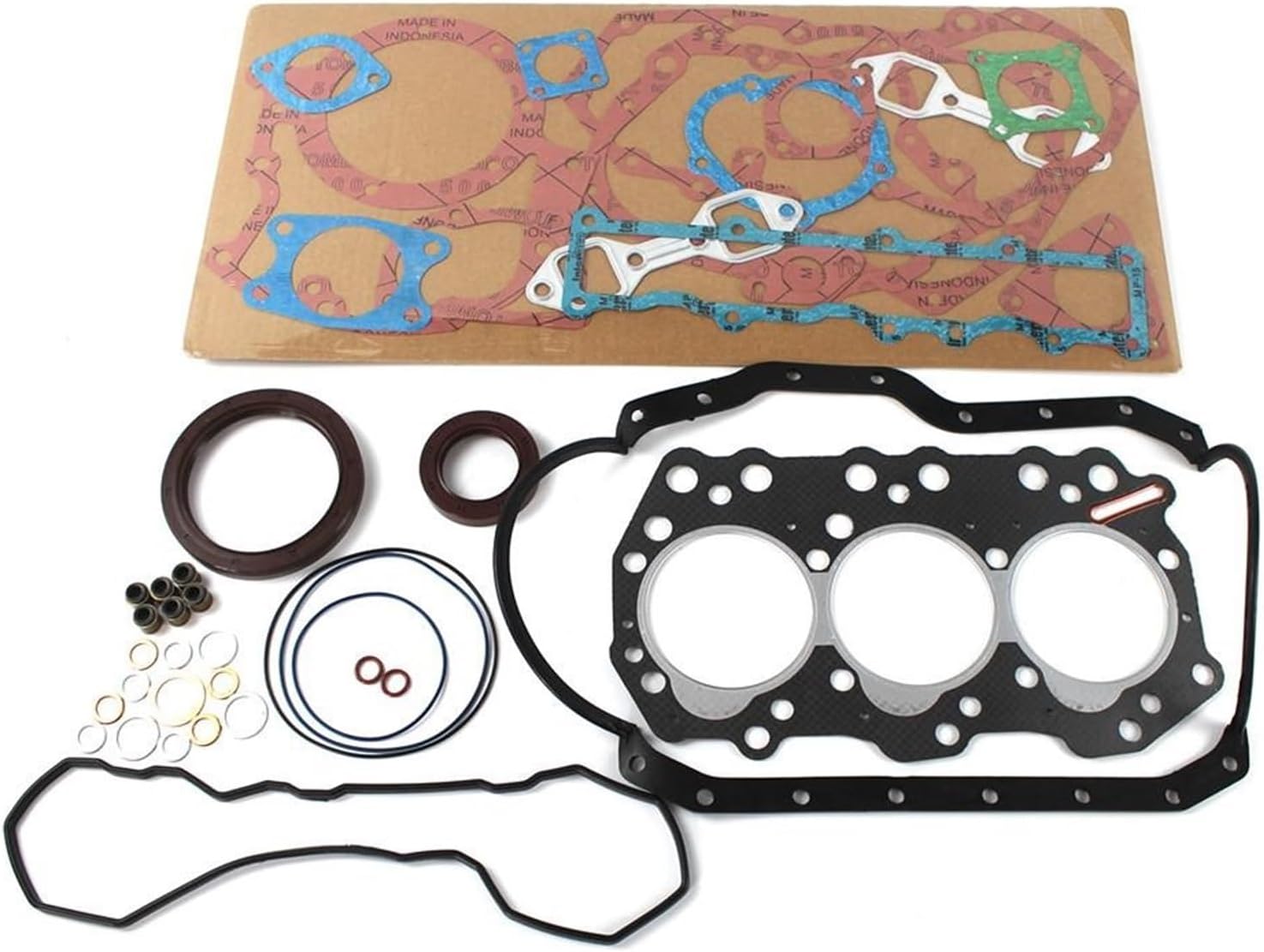 Excavator Head Gasket Kit 31C94-35011 Compatible with Mitsubishi 303.5C 303CCR 303.5CCR Digger Spare Part with S3Q2 S3Q2T Engine