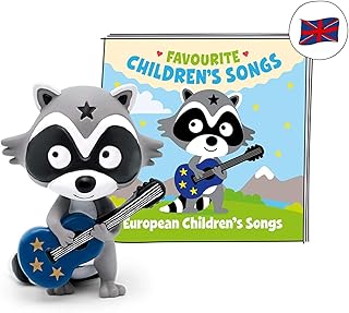 tonies Audio Character for Toniebox, European Children's Songs, 20 Songs from 20 Different European Countries, Songs for Children to Play on the Toniebox Music Player for Kids (Sold Separately)