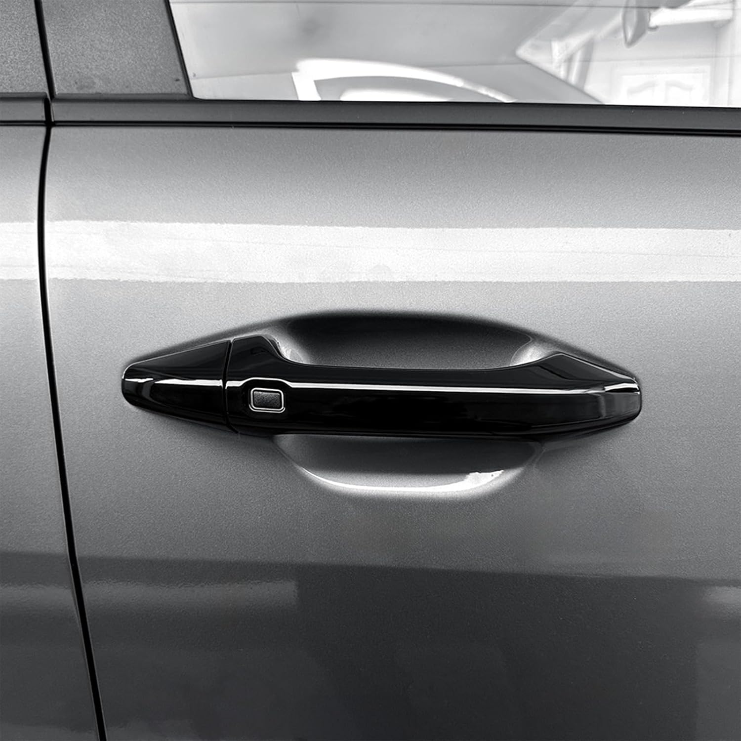 Car Exterior Door Handle Cover, 4 PCS Outside Door Handle Cover, Compatible with Kia K4 2025 Accessories (Gloss Black)