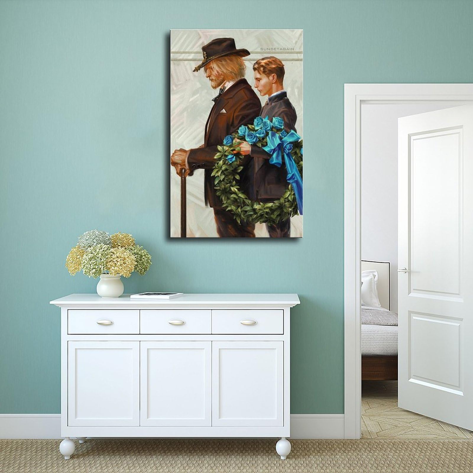 Poster Sur Toile Detroit Become Human – Décoration Murale 30x45 Cm Pour Chambre, Salon