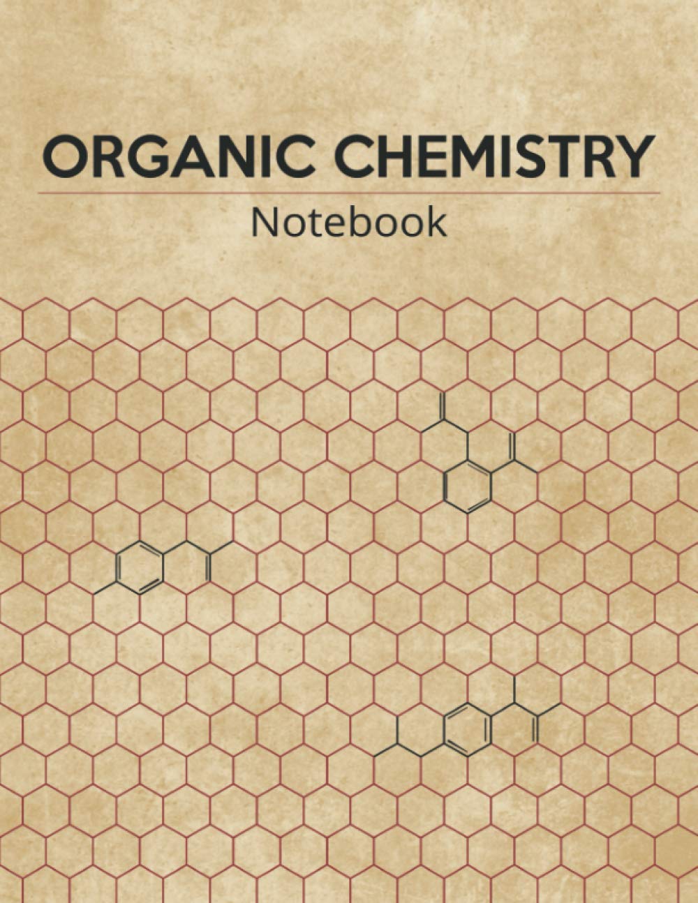 Organic Chemistry Notebook: Hexagonal Graph Paper OChem Notebook - 8.5 x 11 Inches - 150 Pages