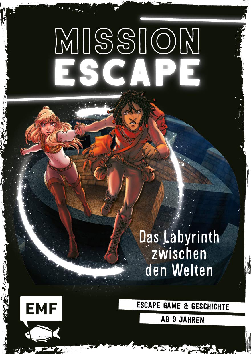 Mission Escape – Das Labyrinth zwischen den Welten: Escape Game und Geschichte ab 9 Jahren für 1 oder mehrere Spieler