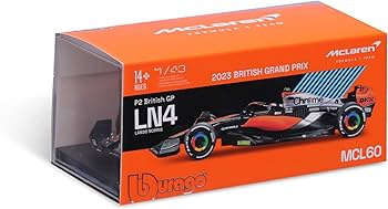 Amazon | ブラーゴ 1/43 シグネチャー シリーズ 2023 F1 マクラーレン