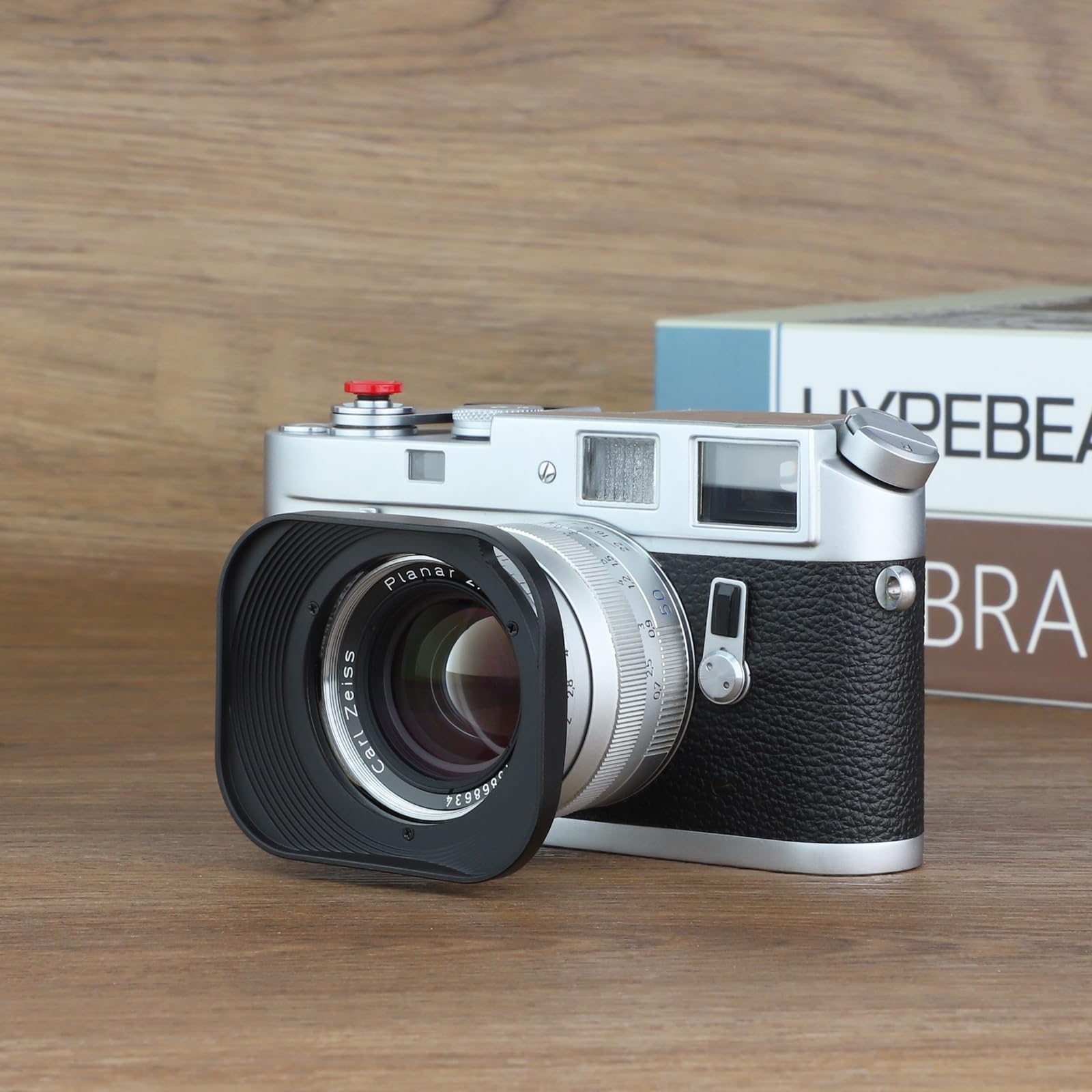 Haoge LH-ZV02P bagnetowa metalowa osłona obiektywu do Carl Zeiss Biogon T 35 mm f2 ZM, C Biogon T 35 mm f2,8 ZM, Planar T 50 mm f2 ZM; Voigtlander NOKTON Classic 35 mm f1,4 VM, 40 mm f1,4 VM LH-6