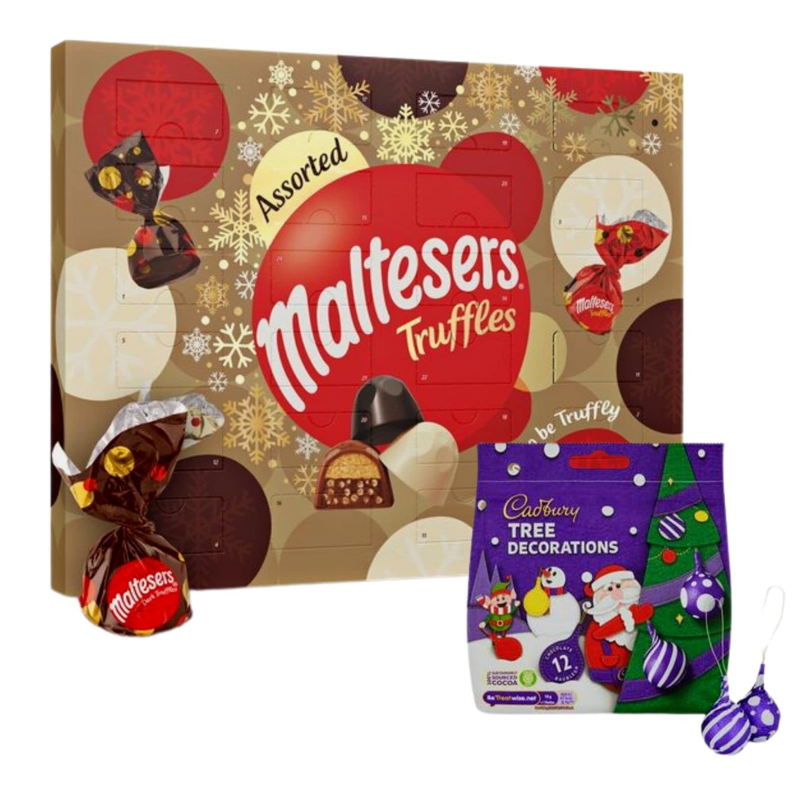 Buy Chocolate Advent Bundle With Maltesers Assorted Chocolate Truffles