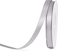 Vista 73 de YAMA Cinta de satén de doble cara, 7/8 pulgadas, 25 yardas para envolver regalos, color rosa