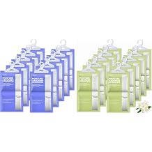 CLEVAST Moisture Absorbers Packets 10 Pack, Hanging Humidity Absorber in Wardrobes, Bedrooms, BathroomsNet Wt. 230g/Pack