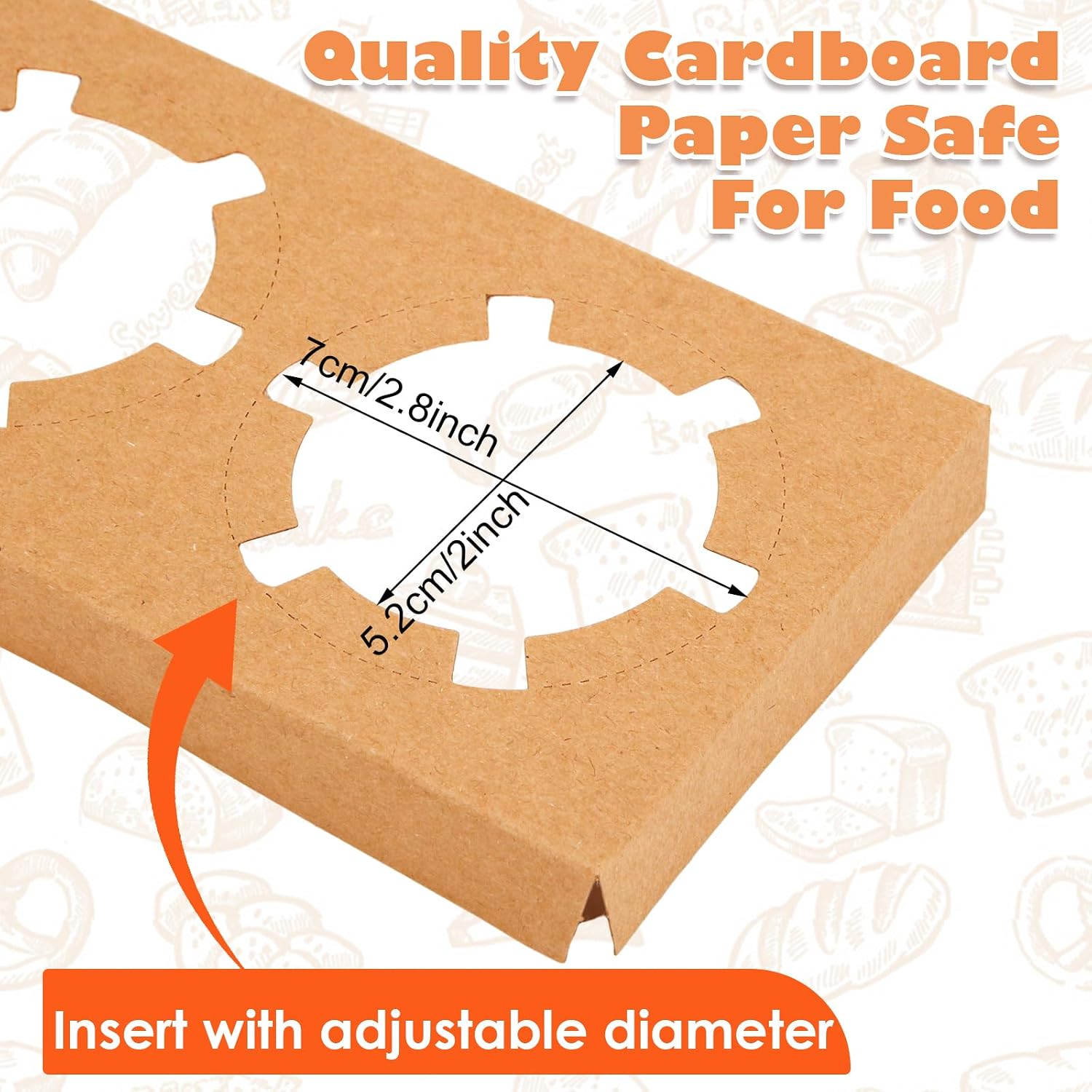 AKOLAFE 100 Set Brown Cupcake Boxes 2 Cupcake Holder with Lid To Go Cupcake Containers Reusable Cardboard Cupcake Boxes Bulk with Clear Window Cupcake Carrier for Cup Cake Packaging Transport Storage