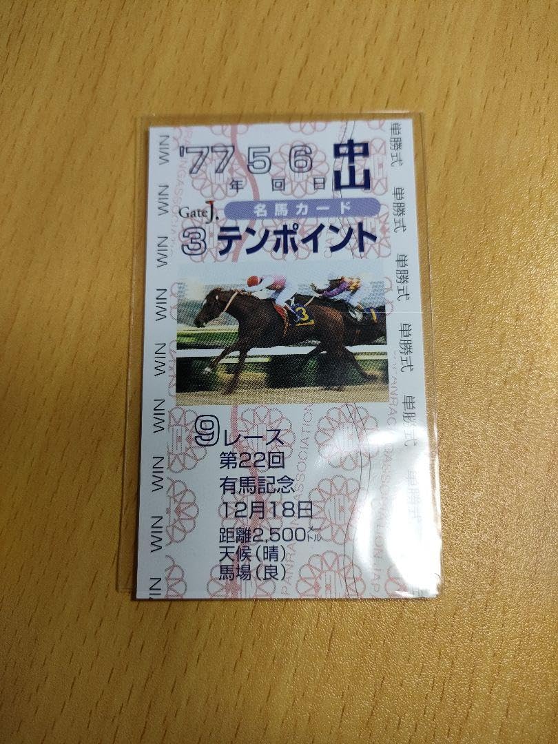 激レア競馬 馬券 名馬 テンポイント 激レア競馬 馬券 名馬 テンポイント