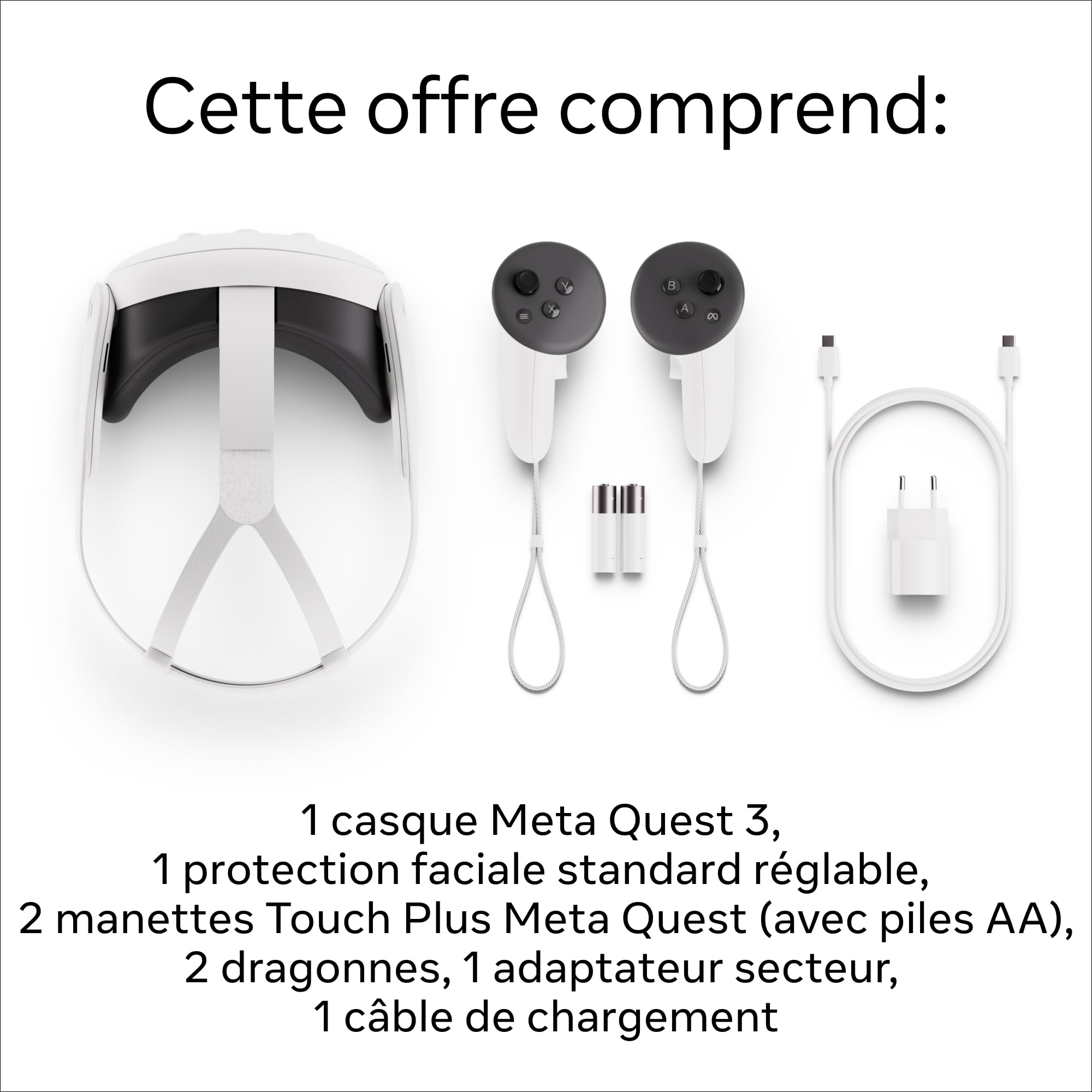 Meta Quest 3,128Gb — Revolutionary Mixed Reality — Spectacular 