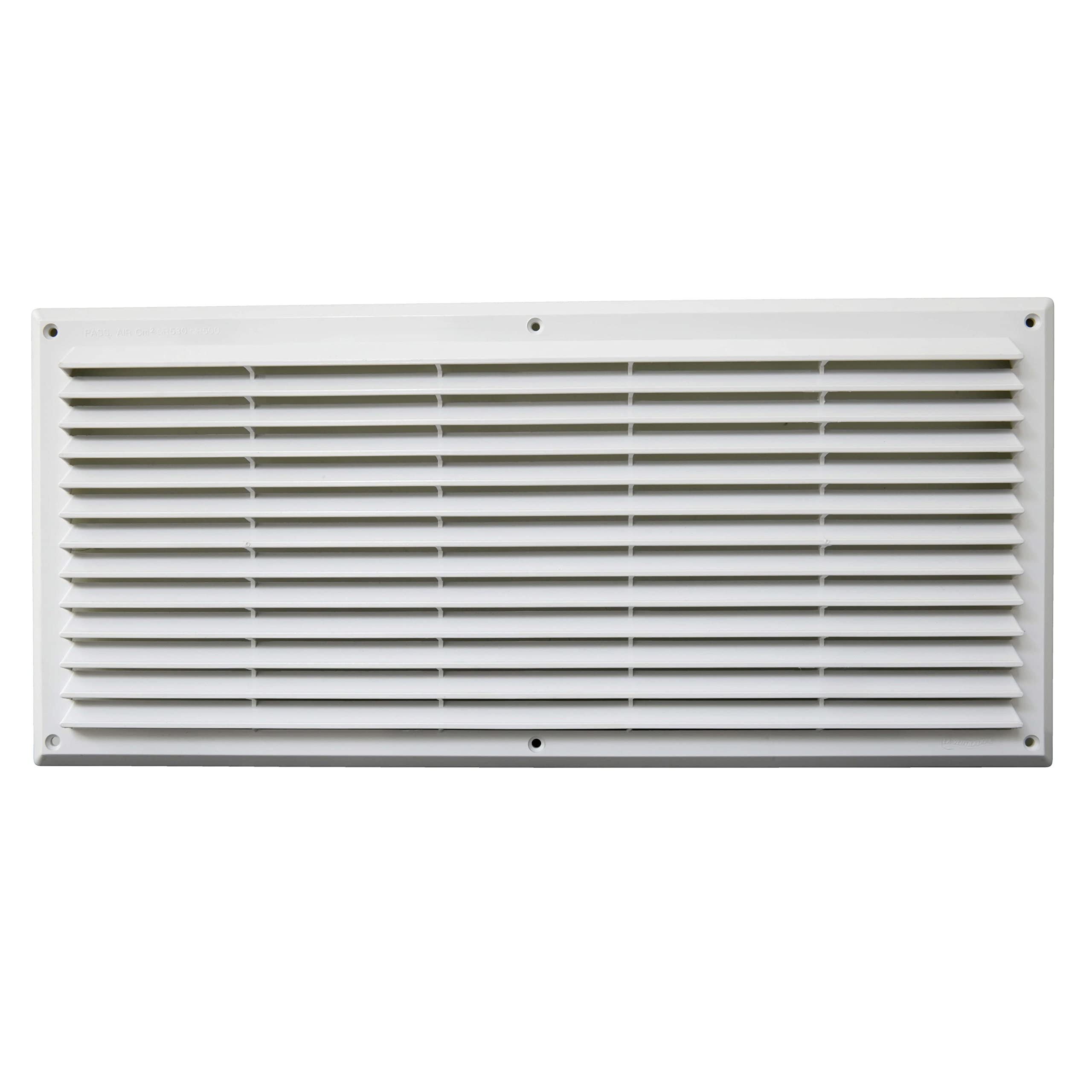 La Ventilazione LAR2323ZK Lüftungsgitter – 228x228 Mm, Aluzink, Quadratisch