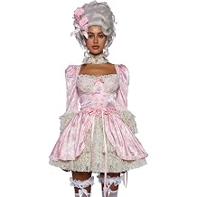 Dolls Kill Marie Antoinette Halloween Costume for Women - French Cake Queen Renaissance Trickz N Treatz