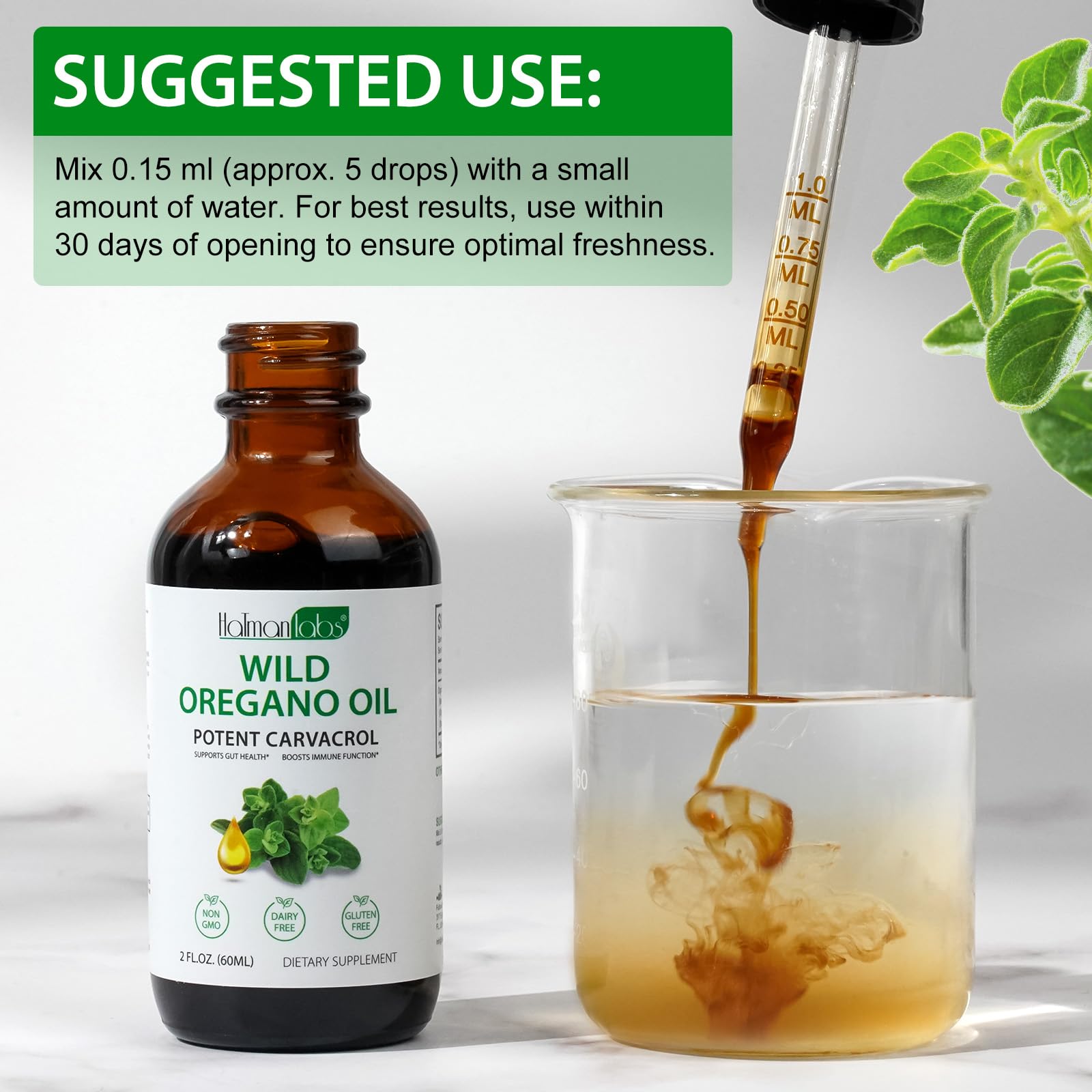 newseel Oil of Oregano,Oregano Oil Drops,Oil of Oregano Drops,Oregano Oil Organic,Oil of Oregano Organic,Organic Oregano Oil,(2fl.oz) — Amazon image 6
