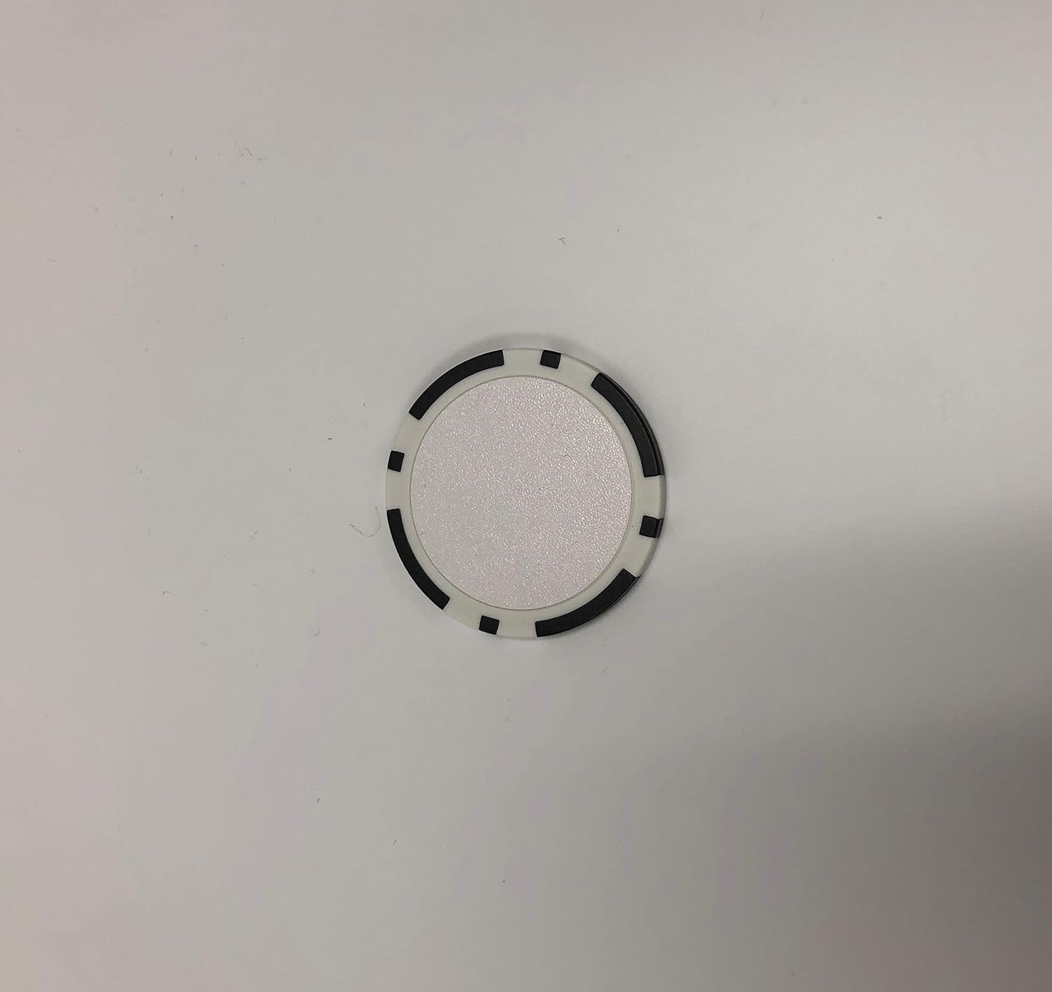 Clay Poker Chips - Black (100 Count)