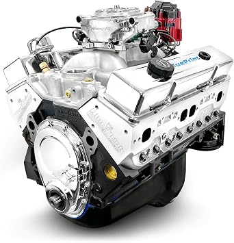 BluePrint Engines Compatible with GM Small Block, 383 c.i. Engine - 436 HP - Base Dressed - Fuel Injected
