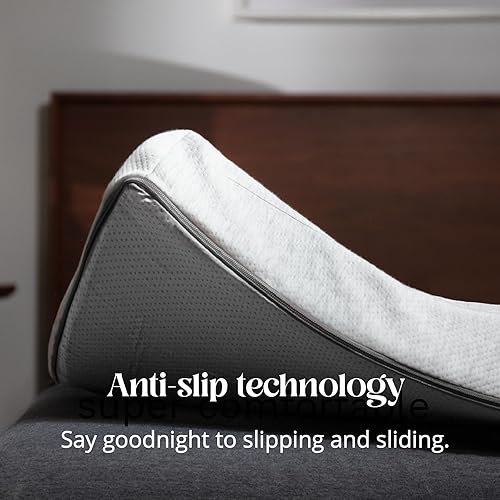 Miniatura 3 de ViscoSoft Dusk - Cubrecolchón de espuma viscoelástica tamaño individual, 2 pulgadas, certificado CertiPUR-US