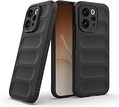 Liquid Silicon Back Cover Case for Vivo V70 5G Shockproof Military Grade Protection with Shockproof 10X Bumpers Micro-Fibre Cloth On Inner Side Back Cover for Vivo V70 5G - Black