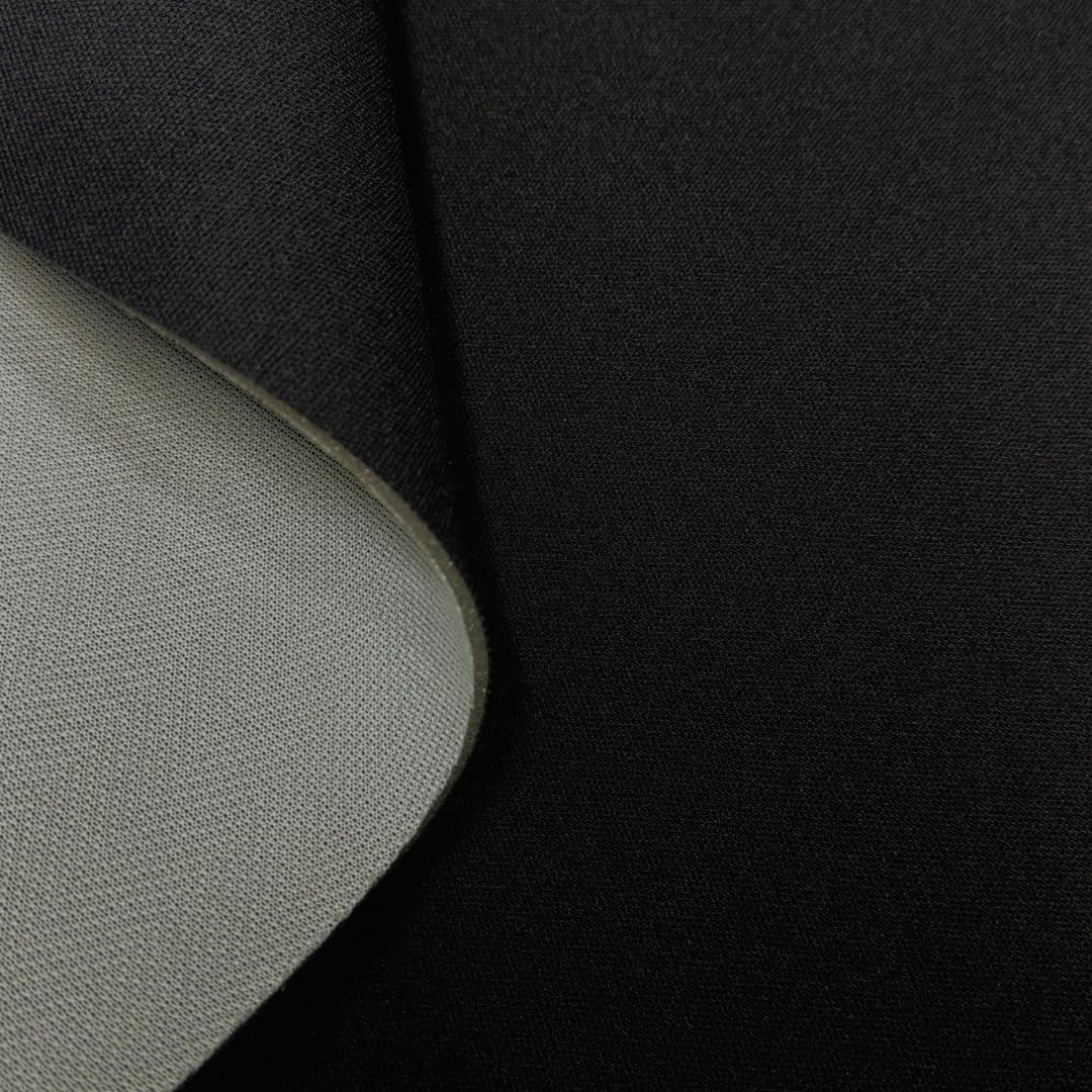 Tela para Tapizar Techo de Coche con Foam y CHARME Negro 3m x 145cm