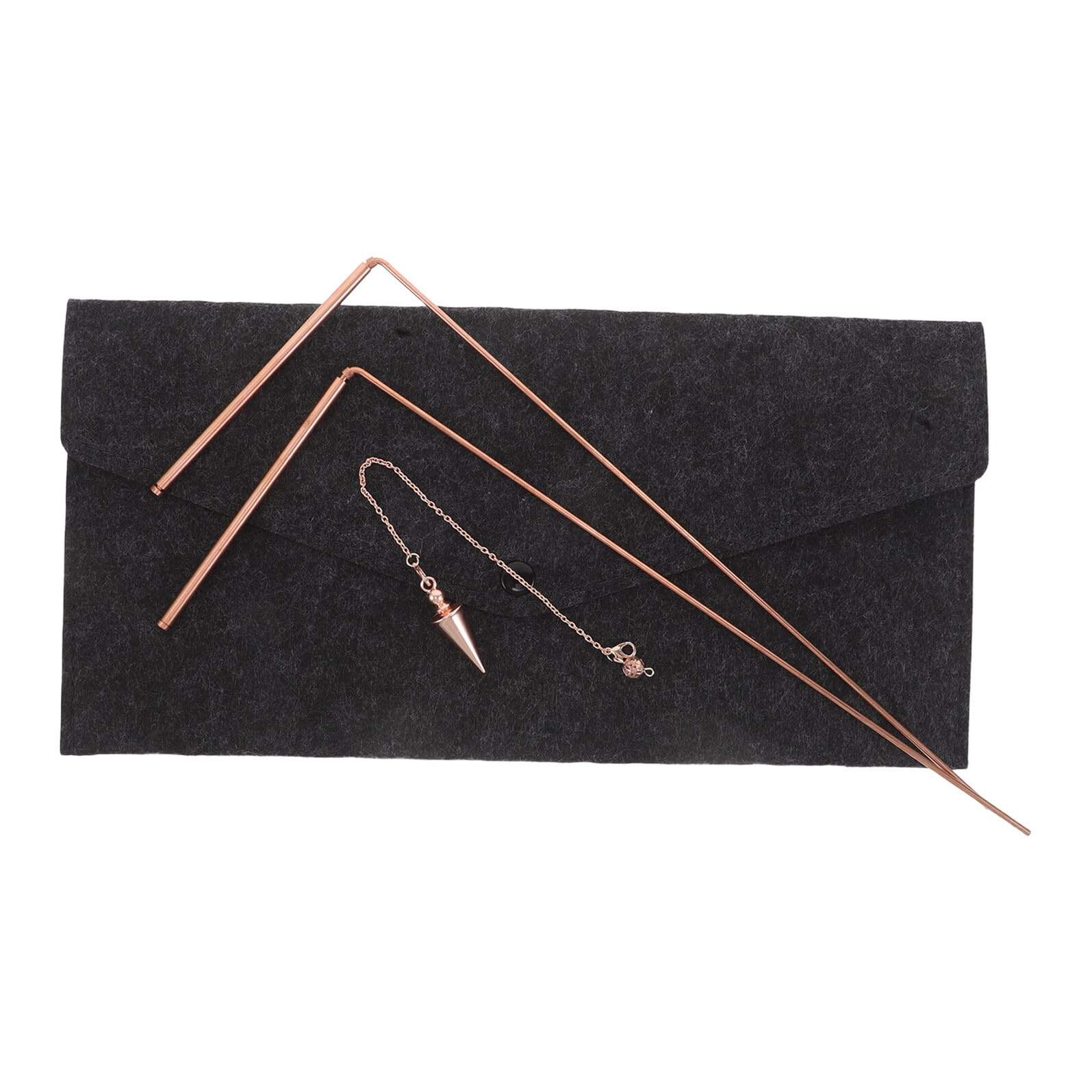 Baguettes de sourcier en laiton pour trouver l'eau de votre jardin et chasser les esprits