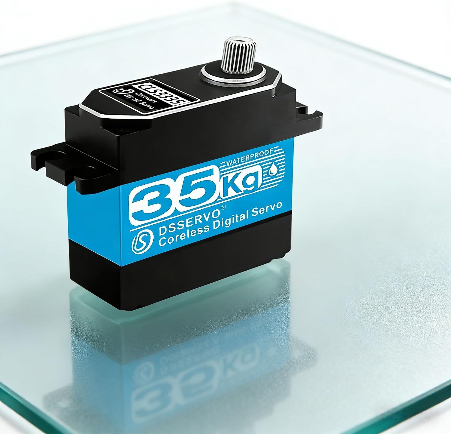 Dsservo CLS3335 35KG Full Metal Case High Torque Coreless Motor Waterproof Digital 180 Degree Servo for 1/8 1/10 Scale RC Car