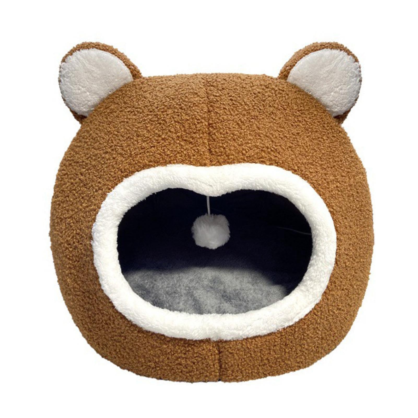 Lit pour chat en peluche pour créer un coin cocooning