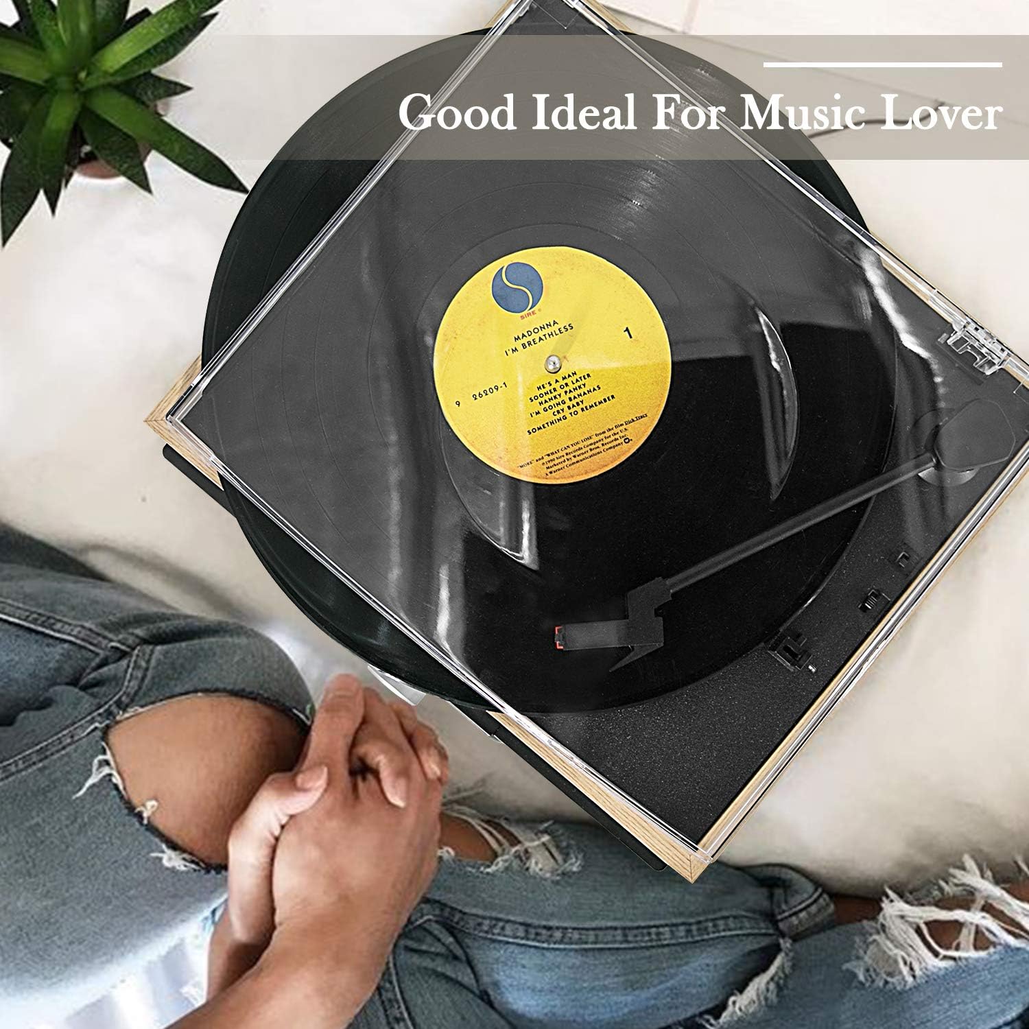 Black Friday - 40% OFF Record Players, VINYL MUSIC ON Turntable with 3-Speed Bluetooth 5.0 Record Player with Built in Speakers, Belt Driven Vintage Style Vinyl Player, Supports USB Encoding/AUX in/RCA Output (Light Wood) 🔥 Hot Deals Record Players, VINYL MUSIC ON Turntable with 3-Speed Bluetooth 5.0 Record Player with Built in Speakers, Belt Driven Vintage Style Vinyl Player, Supports USB Encoding/AUX in/RCA Output (Light Wood)