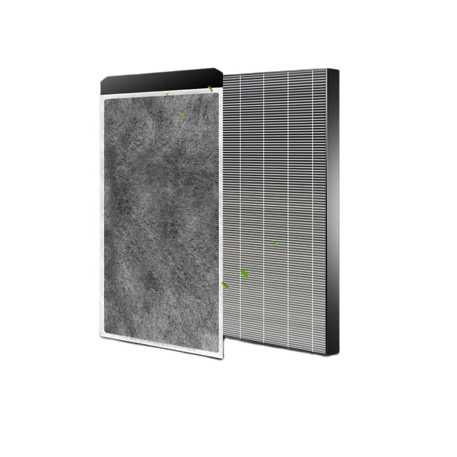 Ufitvxurdi 2Pcs Fz-Y180sfs H13 Hepa Filter+Fz-Y180vfs Formaldehyde Activated Carbon Filter Air Purifier Kc-Y180sw Fu-Gd10 Kc-Gd10 Etc