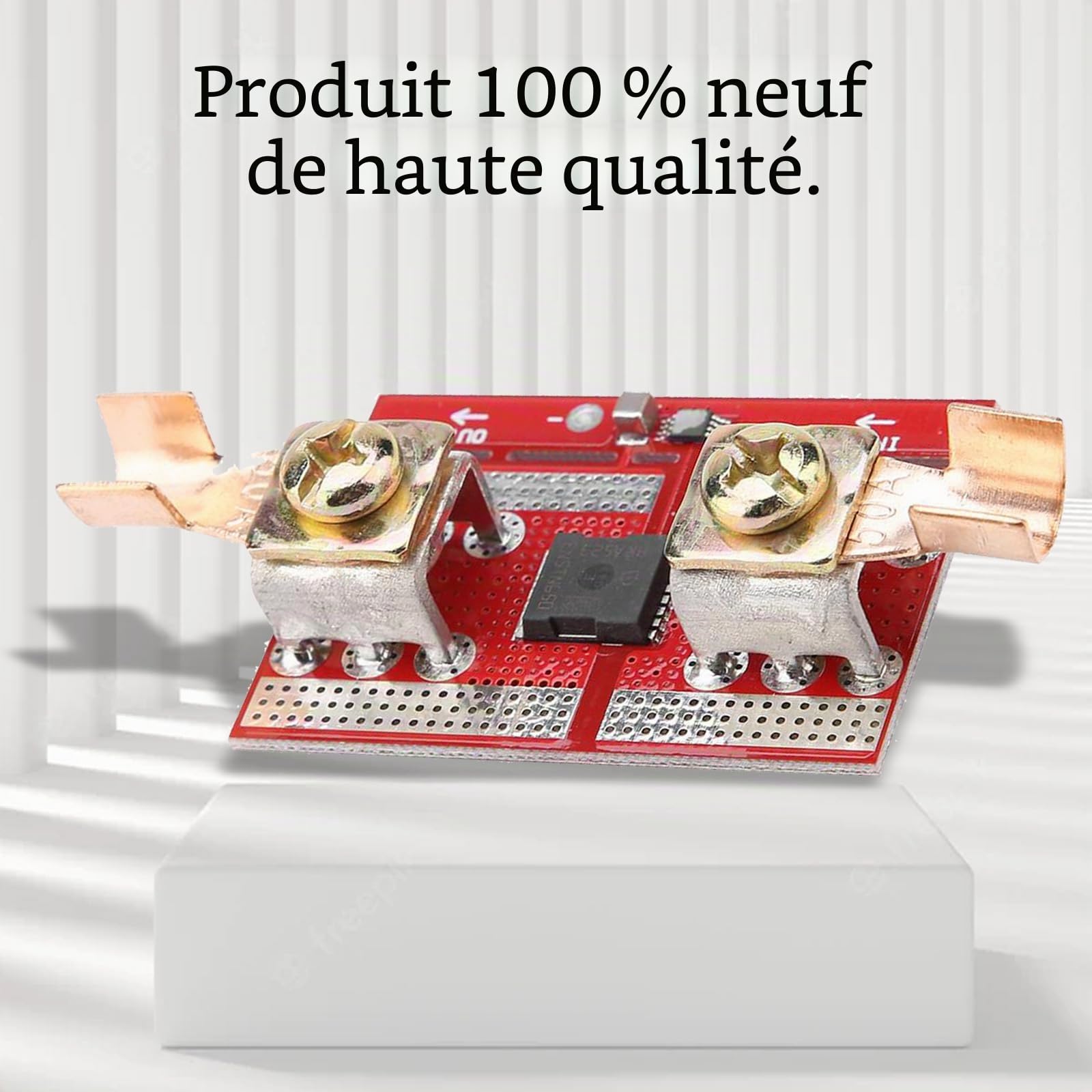 Diode Solaire Idéale, 50A Diode Idéale, Diode Anti Retour Classique avec la Fonction de Protections Contre l'Inversion de Polarité, pour Protections de Charges Avant l'irrigation