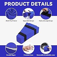 Vista 5 de HOMBYS 2-in-1 Hip Abduction Pillow After Surgery, Separable Abduction Wedge Knee Separator Orthopedic Pillow with Strap for Separating Knees, Sit &