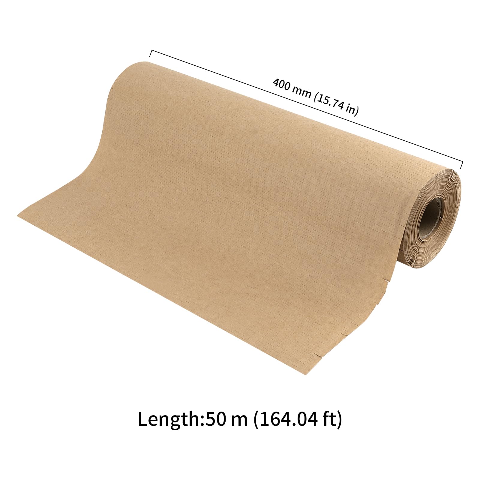 2 pezzi di carta da imballaggio a nido d'ape, 50 m x 40 cm, confezione di carta kraft per trasloco, spedizione