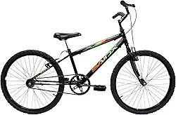 Bicicleta Aro 24 Bike Sem Marcha Masculina e Feminina Saidx Premium, Quadro em Aço, Freio V-Brake