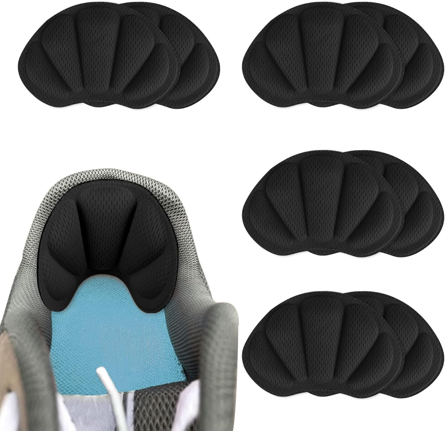 LKEREJOL Anti Slip Heel Grips for Men and Women, 4Pairs