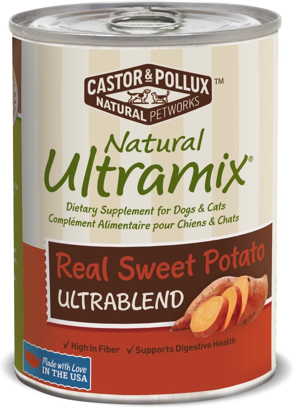 Castor and Pollux Ultramix Dietary Supplement for Dogs and Cats, Real