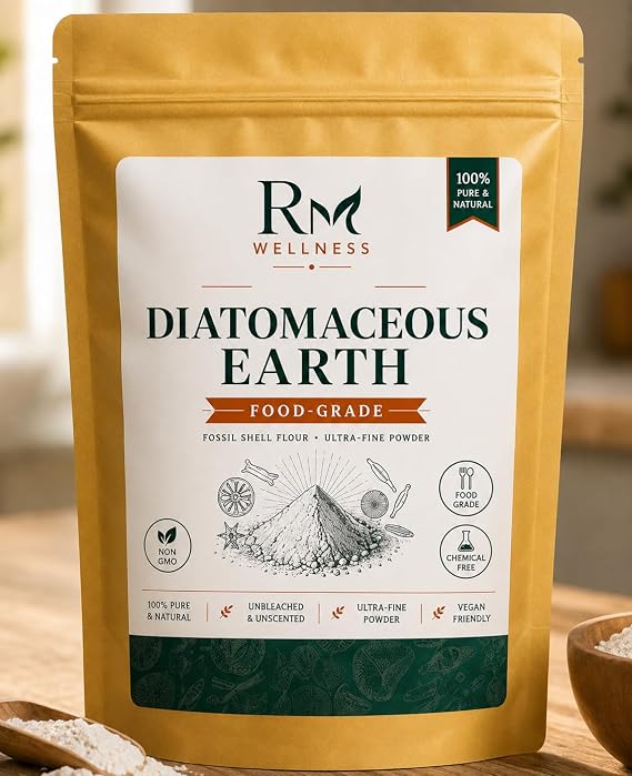 Food Grade Diatomaceous Earth Powder, 250 Grams
