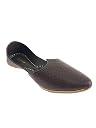 Fulkari Men Brown Genuine Soft Leather Casual Jutis | Bite and Pinch Free Jutti | Punjabi Casual Juttis | Man Dailywear Flat Mojari | Formal Ethnic Shoe Jutti | 7 gallery image