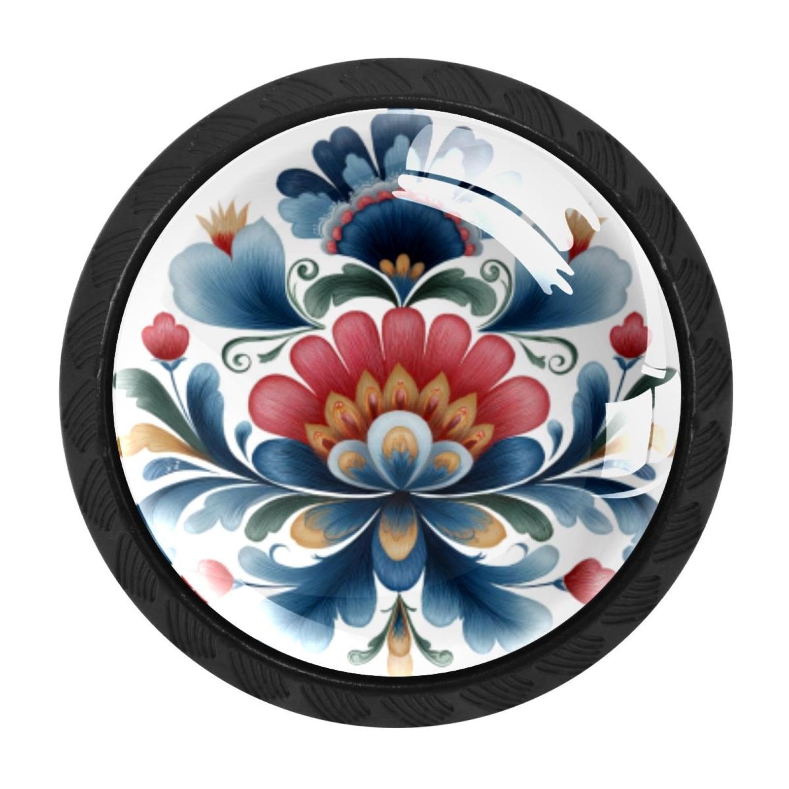 Boutons de placard fleur de romarin pour rafraîchir une cuisine et salle de bain